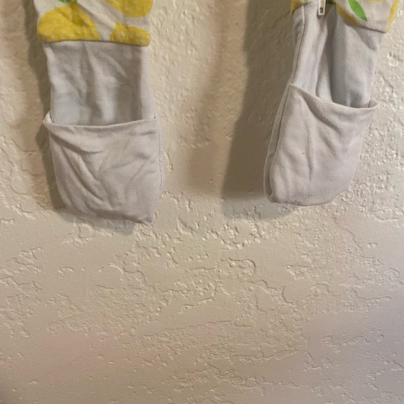 Little Sleepies Covertible Zipper Lemon Pajama. (18-24 Months) - Picture 5 of 11